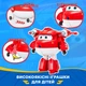 Игровая фигурка-трансформер Super Wings Джетт робот/самолет ударостойкий пластик 12,5 см - изображение 5