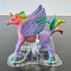 Фигурка крылатого единорога Dino Toys фиолетовый, 10×10×5 см - изображение 2