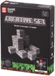 Магнитный конструктор Creative Set Stone 20 элементов пластик серый - изображение 1