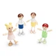 Набор деревянных кукол для кукольного домика, New Classic Toys - изображение 3