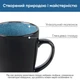 Чашка Krauff Blue Ocean 400 мл (21-318-012) - изображение 4