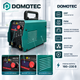 Інверторний зварювальний апарат DOMOTEC 160–230 В MMA 7 кВт електрозварювання постійним струмом IGBT для електродів 1.6–5.0 мм сенсорний екран плавне регулювання захист від перевантаження перегріву для сталі чавуну - зображення 2