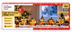 Новогодняя LED-композиция «Рождественское жилы» LIVARNO home, 5 домиков, 10 LED, таймер - изображение 3