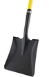 Лопата совковая MASTERTOOL с фиберглассовой ручкой, 240х300х490 мм, 1100 мм (14-6278) 4656205 - изображение 2