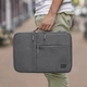 Torba na laptopa 4smarts AirCushion Multi Sleeve 15" Grey (4252011908561) - obraz 7