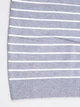 Женская демисезонная кофта серая в полоску на молнии One size (263302) - изображение 7