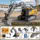 Игрушка экскаватор на пульте управления 3 в 1 Excavator 3309 - изображение 6
