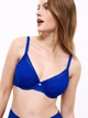 Бюстгальтер M&S Flexifit кружевной на косточках с мягкими чашками синий 75E (2301) - изображение 1
