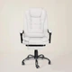 Офисное кресло руководителя Virgo X6 White - изображение 2
