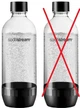 Butelki Sodastream PET Twin pack Black (3000242) (955555919823680) - Outlet - obraz 2