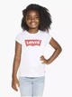 Детская футболка для девочки Levi's 100899130 116-122 см Белая (1160642497) - изображение 1