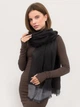 Палантин двухсторонний SumWin Слим PRE-9-18 Графитовый/Светло-серый - изображение 1