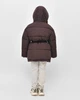 Пуховик для дівчинки X-Woyz DT-8379-26 58150 146 см коричневий - изображение 3