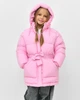Пуховик для дівчинки X-Woyz DT-8379-15 60127 146 см рожевий - изображение 1