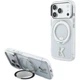 Etui plecki Karl Lagerfeld IML Ring Stand 360 Kameo Metal MagSafe do Apple iPhone 17 Pro Max / 18 Pro Max Transparent (KLHMP18X6HRSMKMH) - obraz 7