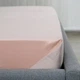 Простыня с резинкой ТЕП 90×200 см, велюр Пудровый (5941090200) - изображение 2