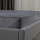 Простыня с резинкой ТЕП 90×200 см, велюр Серый (5943090200) - изображение 2