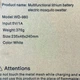 Мухобойка ракетка складная WD-980 1200 mAh ловушка уничтожитель комаров мух насекомых моли мошек экологичная от комаров для защиты территории электрическая со встроенным аккумулятором - изображение 7