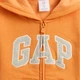 Детский теплый спортивный костюм (толстовка + штаны) GAP 975335478 (2) 92 см Оранжевый (1159848496) - изображение 4
