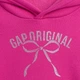 Детское теплое худи на флисе для девочки GAP 647570172 (2) 92 см Розовое (1159863873) - изображение 3