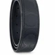Мужской двусторонний кожаный ремень Coach Harness Signature Embossed Leather Cut-To-Size Reversible Belt, черный - изображение 2