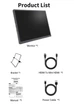 Портативний монітор ZSUS PM10A Black 10,5" 1920*1280 - зображення 2