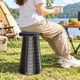 Стул складной туристический Telescopic Stool Черный - изображение 3