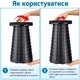 Стул складной туристический Telescopic Stool Черный - изображение 7