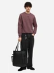 Свитшот мужской Puma Ess No.1 Logo Crew FL 692913-91 M Бордовый (4070033441350) - изображение 3