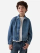 Подростковая джинсовая куртка для мальчика GAP 903862892 140 см Синяя (1159859229) - изображение 1