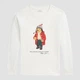 Подростковый лонгслив для мальчика Ralph Lauren 467686402 152 см Молочный (1159873485) - изображение 1