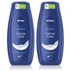 Гель для душа Nivea Creme Care Набор из 2 флаконов, 500 мл - изображение 1