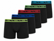 Набір трусів Puma Athletic Fit Boxer Briefs 5 шт (Розмір L) - изображение 1