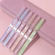 Гель для наращивания LUNAmoon Shimmer gel 08 холодный розовый с шиммером, 15 мл - изображение 5