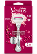 Бритва жіноча Gillette Venus Comfortglide Sugarberry з 2 касетами - зображення 1