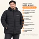 Куртка зимова чоловіча Boos & Jack батал із капюшоном ,Чорний,10XL - зображення 3