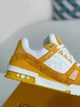 Кросівки Louis Vuitton Trainer Yellow Monogram 44 - изображение 4