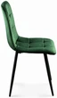 Стілець/крісло на кухню PM-003 Perfect Home Темно-зелений Польща Sic Velluto 10 Dark Green - зображення 7