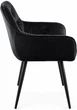 Стул/кресло на кухню TABITI Perfect Home Черный Польша Sic Velluto 20 Black - изображение 8