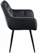Стул/кресло на кухню TABITI Perfect Home Графит Польша Sic Velluto 19 Graphite - изображение 8
