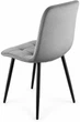 Стул/кресло на кухню PM-003 Perfect Home Серый Польша Sic Velluto 16 Grey - изображение 4