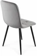 Стул/кресло на кухню PM-003 Perfect Home Серый Польша Sic Velluto 16 Grey - изображение 6
