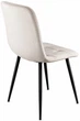 Стул/кресло на кухню PM-003 Perfect Home Беж Польша Sic Velluto 2 Beige - изображение 6