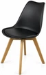 Стул/кресло на кухню DANA Perfect Home Черный Польша Black - изображение 1
