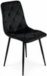 Стул/кресло на кухню PM-001 Perfect Home Черный Польша Sic Velluto 20 Black - изображение 8
