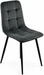 Стул/кресло на кухню PM-003 Perfect Home Графит Польша Sic Velluto 19 Graphite - изображение 8