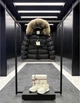 Жіноча куртка Moncler чорного кольору в розмірі S артикул 59004 - зображення 5