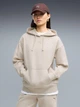 Худи теплое женское Puma 692917-82 L Бежевое (4070033377512) - изображение 1