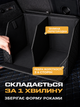 Автомобильный органайзер в багажник из перфорированной экокожи черный 50*30*30 см 45 л для вещей и инструментов - изображение 8