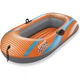 Лодка надувная Bestway Kondor 1000 одноместная 149х85 см, плотик-рафт для детей и подростков, отдых на озере и пруду, до 55 кг - изображение 1